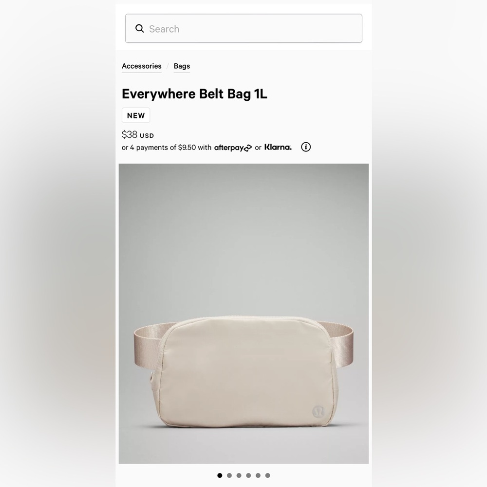 5 authentic Lululemon belt bags!! The top three are new!!